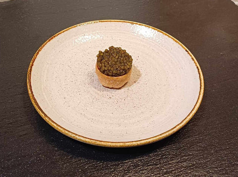 Caviar smagning